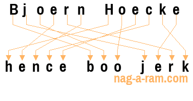 An anagram of 'Bjoern Hoecke' is 'hence boo jerk'