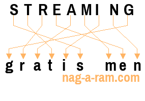 An anagram of 'STREAMING ' is 'gratis men'
