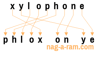 An anagram of 'xylophone' is 'phlox on ye'